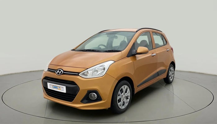 2014 Hyundai Grand i10 SPORTZ 1.2 KAPPA VTVT, Petrol, Manual, 94,787 km, Left Front Diagonal