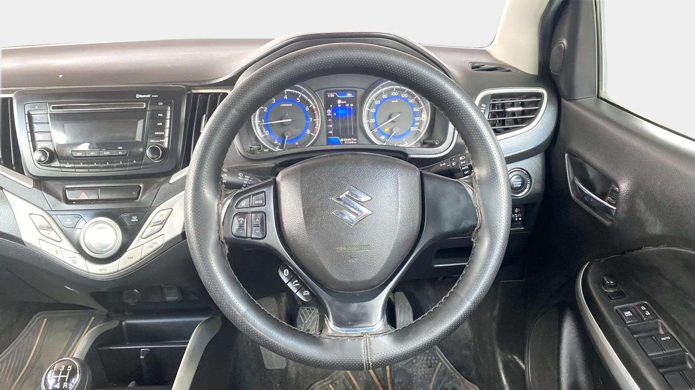 2016 Maruti Baleno ZETA PETROL 1.2, Petrol, Manual, 97,560 km, Steering Wheel Close Up