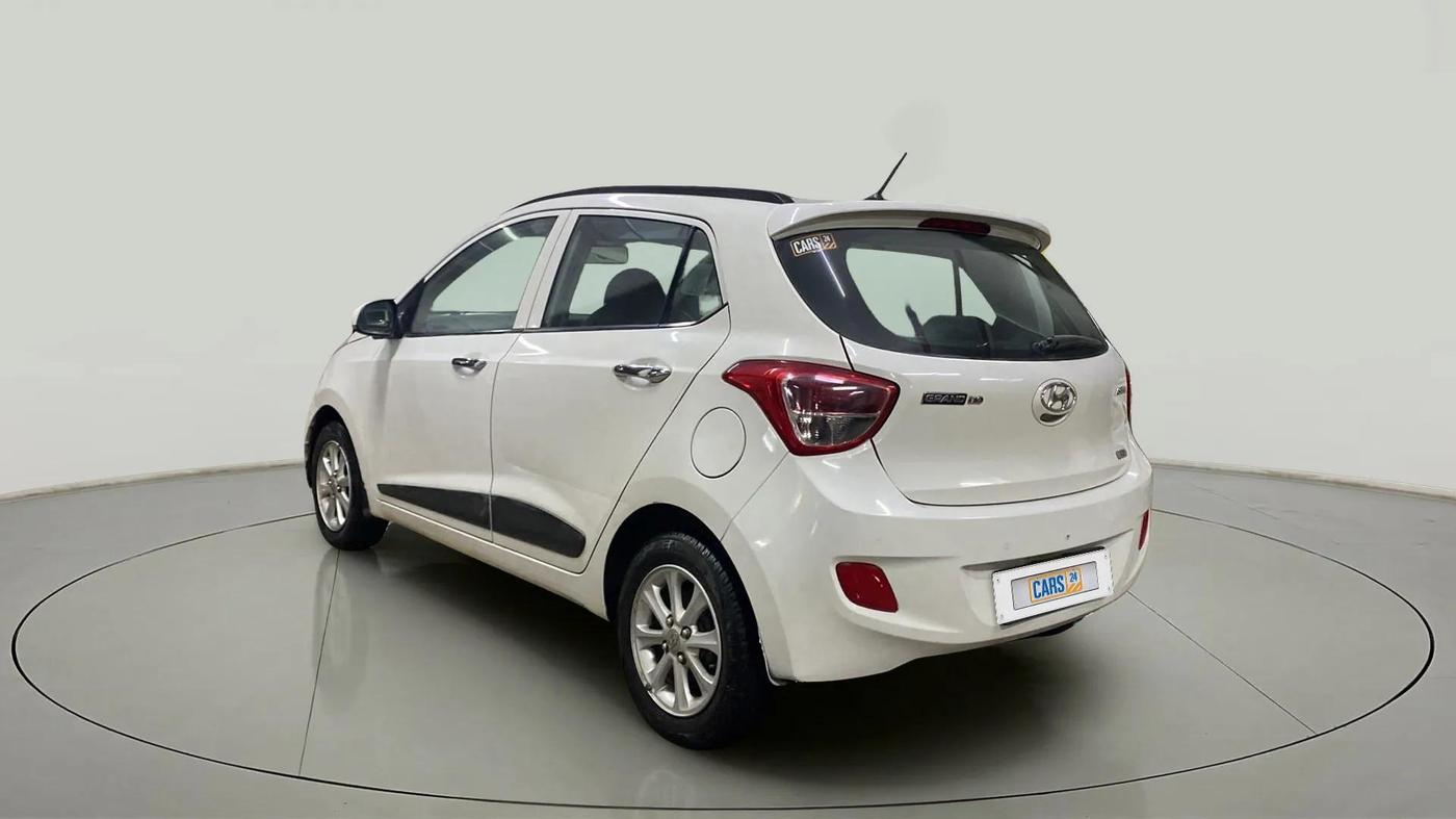 2015 Hyundai Grand i10 ASTA 1.2 KAPPA VTVT, Petrol, Manual, 47,888 km, Left Back Diagonal