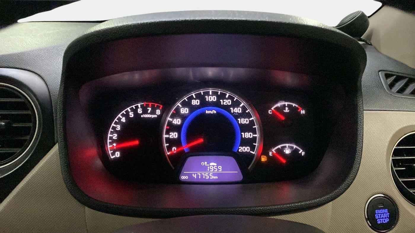 2015 Hyundai Grand i10 ASTA 1.2 KAPPA VTVT, Petrol, Manual, 47,888 km, Odometer Image