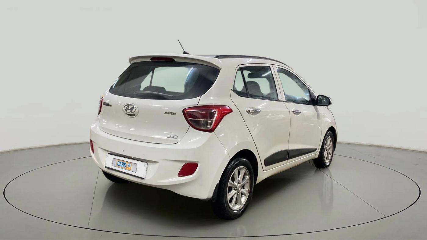 2015 Hyundai Grand i10 ASTA 1.2 KAPPA VTVT, Petrol, Manual, 47,888 km, Right Back Diagonal