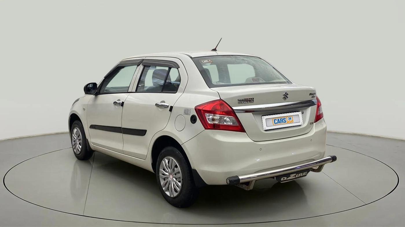 2021 Maruti Swift Dzire TOUR S-CNG, CNG, Manual, 44,783 km, Left Back Diagonal