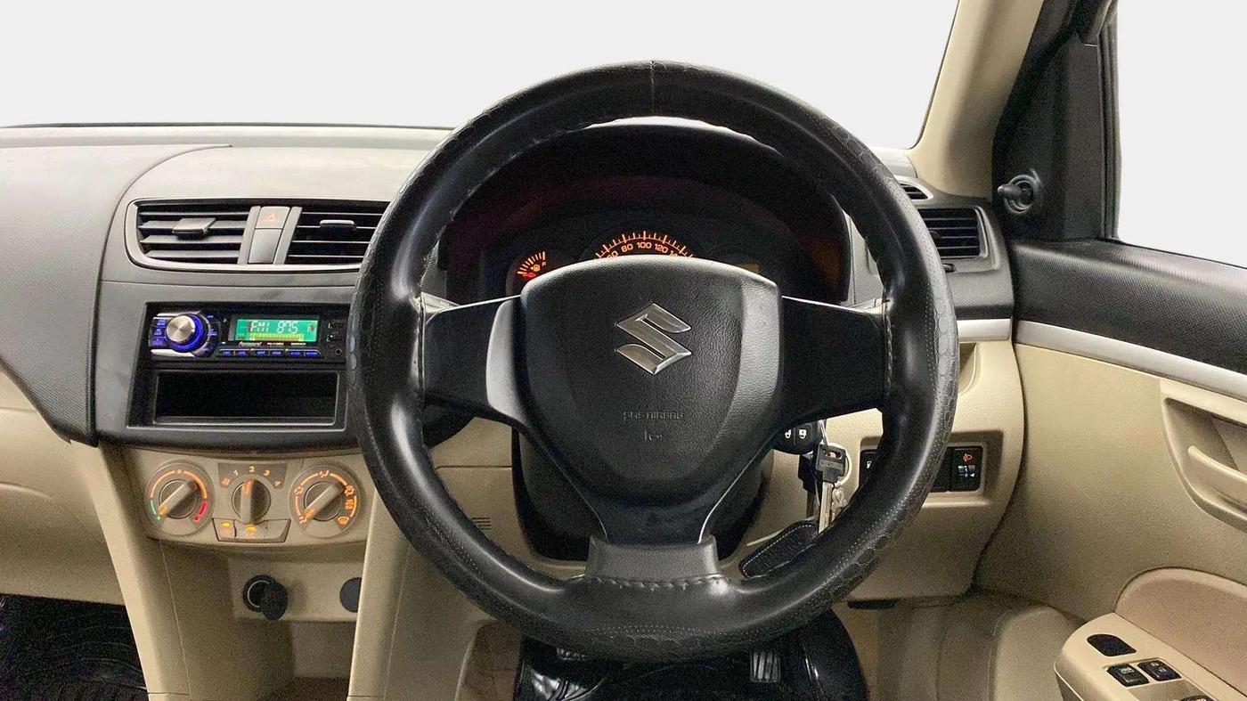 2021 Maruti Swift Dzire TOUR S-CNG, CNG, Manual, 44,783 km, Steering Wheel Close Up