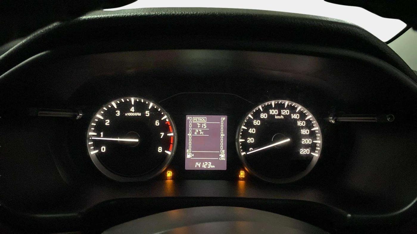 2023 Maruti BREZZA VXI S-CNG, CNG, Manual, 14,110 km, Odometer Image