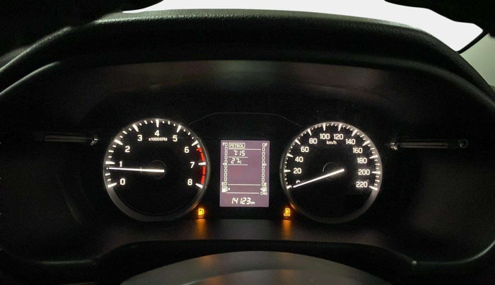 2023 Maruti BREZZA VXI S-CNG, CNG, Manual, 14,110 km, Odometer Image