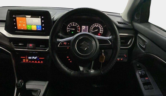 2023 Maruti BREZZA VXI S-CNG, CNG, Manual, 14,110 km, Steering Wheel Close Up