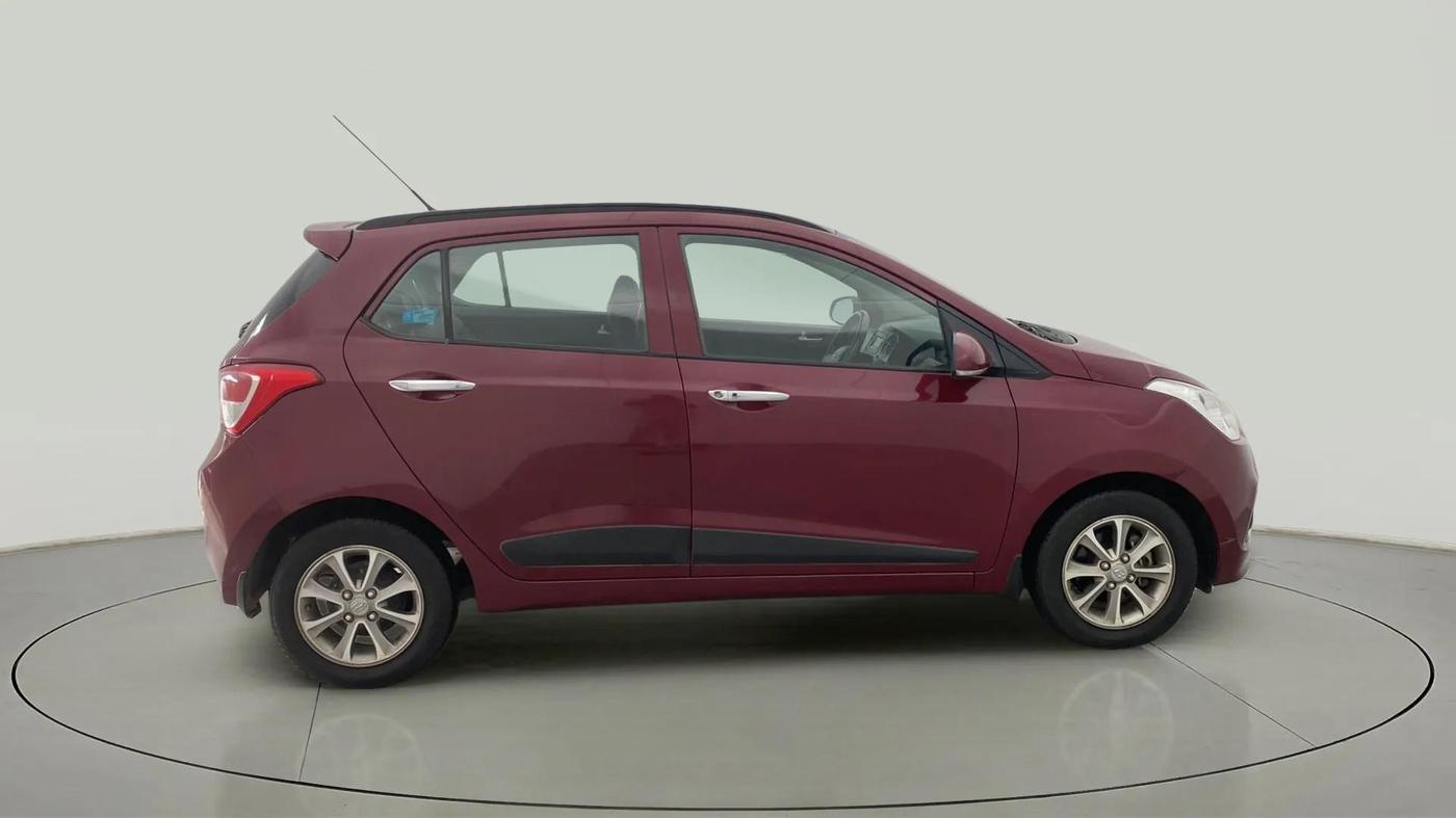 2016 Hyundai Grand i10 ASTA 1.2 KAPPA VTVT, Petrol, Manual, 77,283 km, Right Side