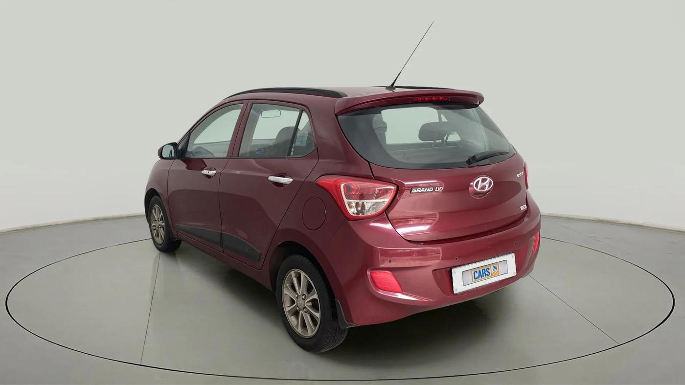 2016 Hyundai Grand i10 ASTA 1.2 KAPPA VTVT, Petrol, Manual, 77,283 km, Left Back Diagonal