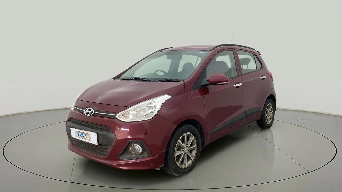 2016 Hyundai Grand i10 ASTA 1.2 KAPPA VTVT, Petrol, Manual, 77,283 km, Left Front Diagonal