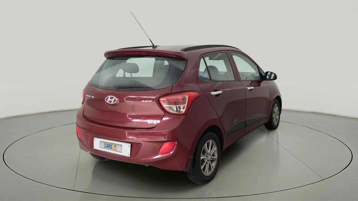 2016 Hyundai Grand i10 ASTA 1.2 KAPPA VTVT, Petrol, Manual, 77,283 km, Right Back Diagonal