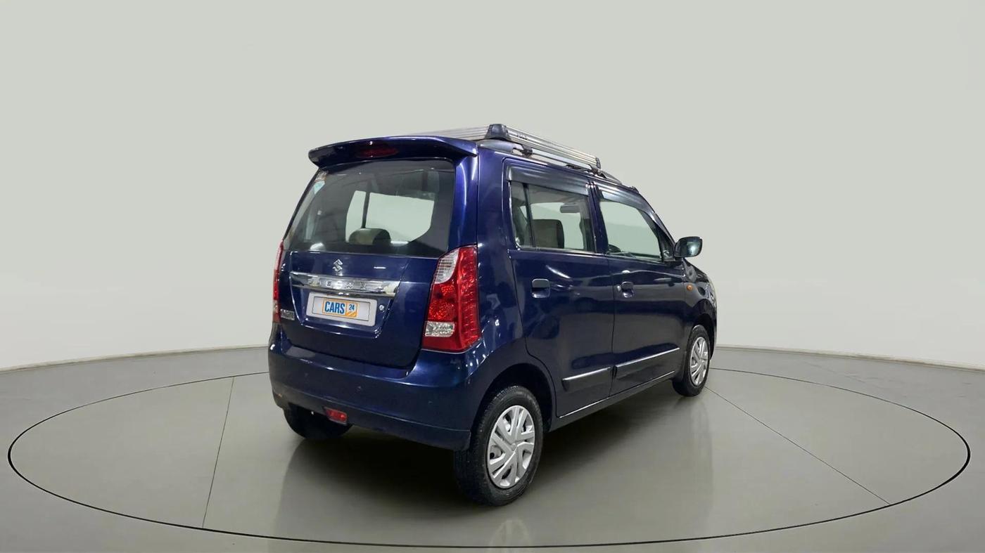 2018 Maruti Wagon R 1.0 LXI CNG, CNG, Manual, 54,648 km, Right Back Diagonal