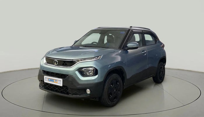 2024 Tata PUNCH ACCOMPLISHED SUNROOF MT, Petrol, Manual, 8,519 km, Left Front Diagonal
