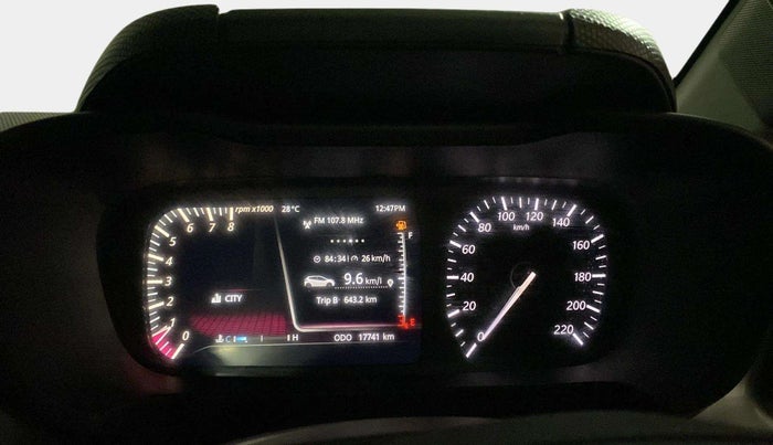 2020 Tata ALTROZ XZ PETROL, Petrol, Manual, 17,935 km, Odometer Image