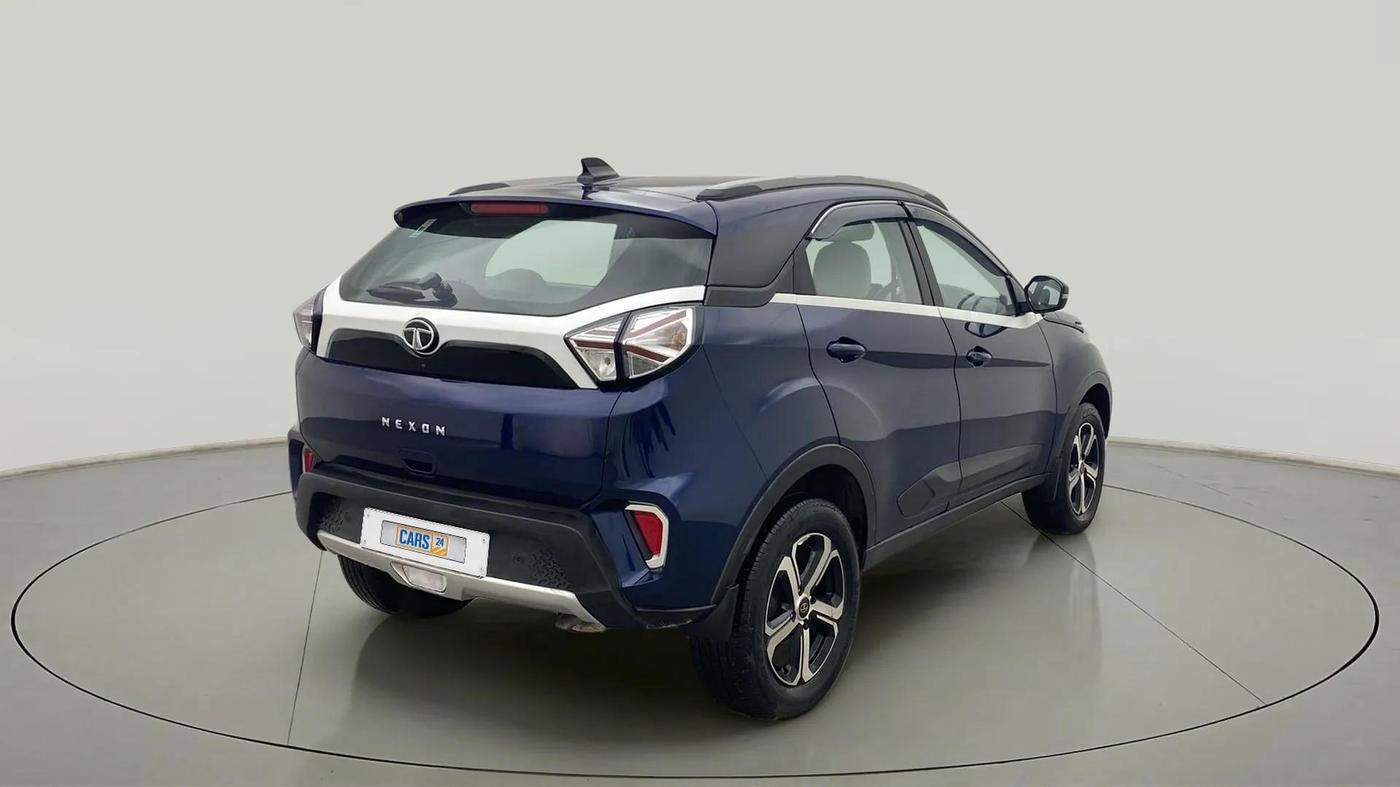 2023 Tata NEXON XZ PLUS LUXURY SUNROOF PETROL, Petrol, Manual, 14,766 km, Right Back Diagonal