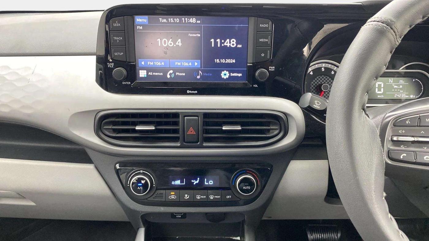 2021 Hyundai GRAND I10 NIOS SPORTZ AMT 1.2 KAPPA VTVT, Petrol, Automatic, 24,198 km, Air Conditioner