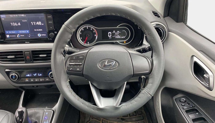 2021 Hyundai GRAND I10 NIOS SPORTZ AMT 1.2 KAPPA VTVT, Petrol, Automatic, 24,198 km, Steering Wheel Close Up
