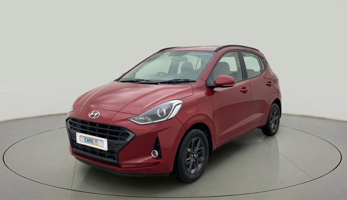 2021 Hyundai GRAND I10 NIOS SPORTZ AMT 1.2 KAPPA VTVT, Petrol, Automatic, 24,198 km, Left Front Diagonal