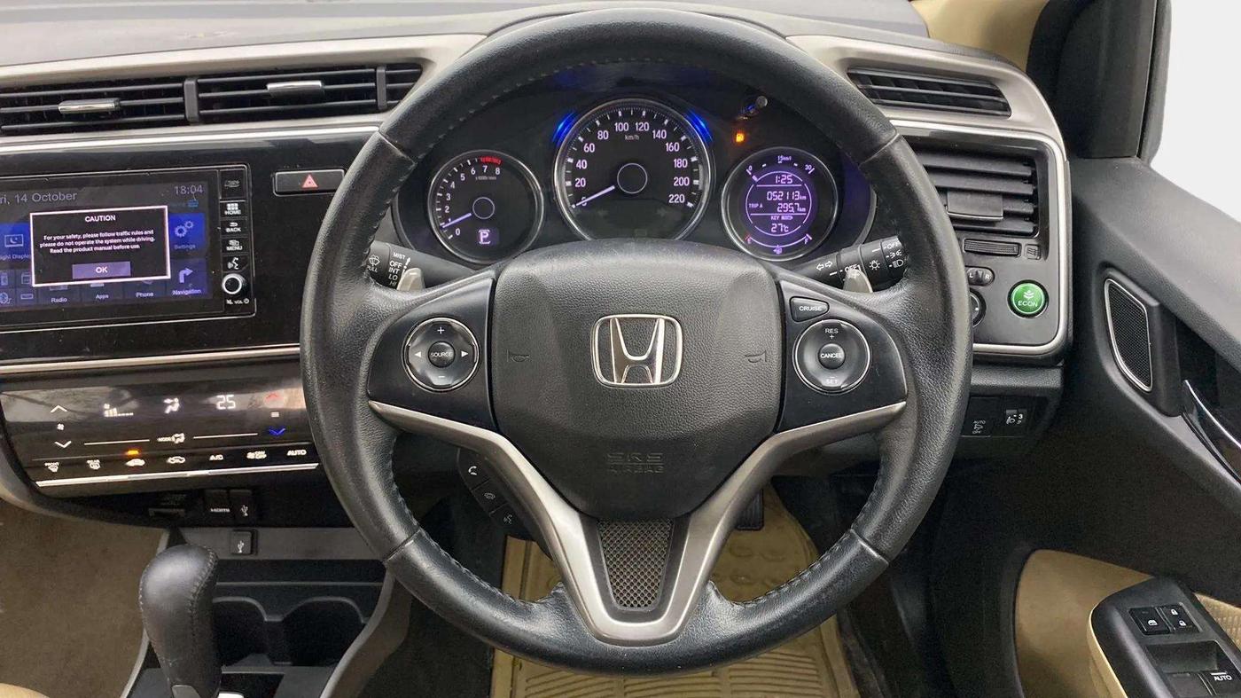 2019 Honda City 1.5L I-VTEC VX CVT, Petrol, Automatic, 52,099 km, Steering Wheel Close Up