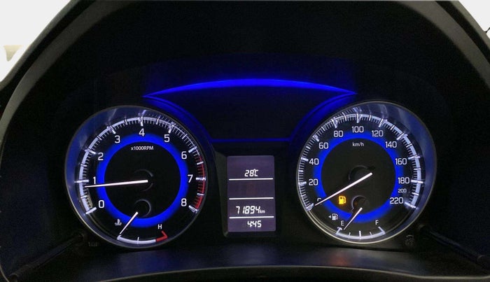 2019 Maruti Baleno DELTA PETROL 1.2, CNG, Manual, 72,052 km, Odometer Image