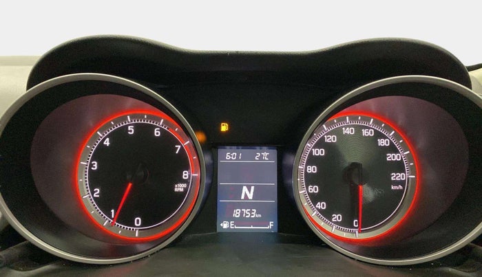 2022 Maruti Swift VXI AMT, Petrol, Automatic, 18,753 km, Odometer Image