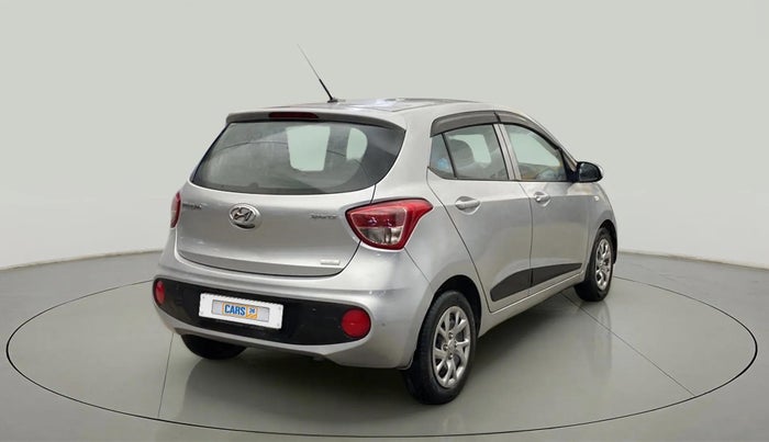 2017 Hyundai Grand i10 SPORTZ 1.2 KAPPA VTVT, Petrol, Manual, 39,425 km, Right Back Diagonal