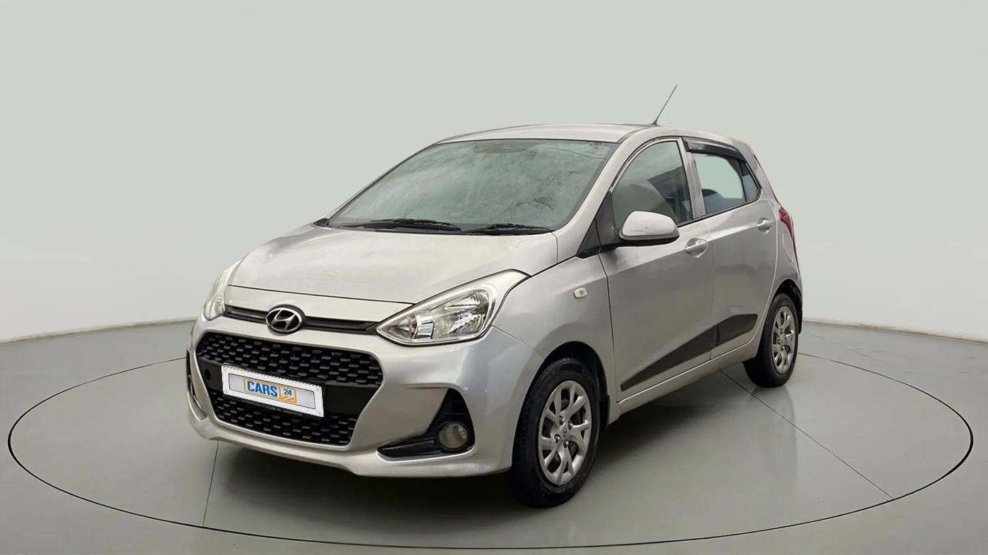 2017 Hyundai Grand i10 SPORTZ 1.2 KAPPA VTVT, Petrol, Manual, 39,425 km, Left Front Diagonal