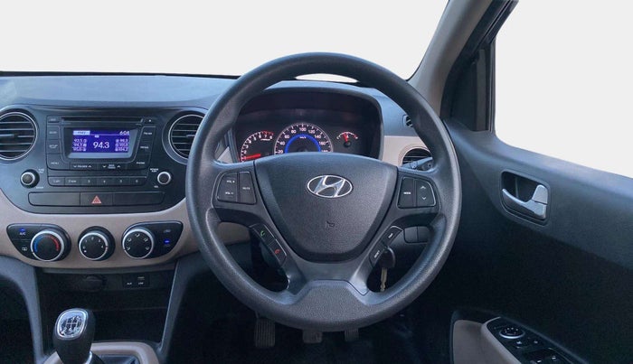 2015 Hyundai Grand i10 SPORTZ 1.2 KAPPA VTVT, Petrol, Manual, 72,686 km, Steering Wheel Close Up