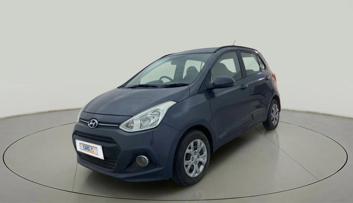 2015 Hyundai Grand i10 SPORTZ 1.2 KAPPA VTVT, Petrol, Manual, 72,686 km, Left Front Diagonal