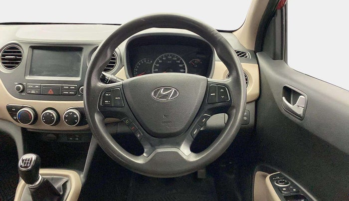 2018 Hyundai Grand i10 SPORTZ 1.2 KAPPA VTVT, Petrol, Manual, 72,388 km, Steering Wheel Close Up