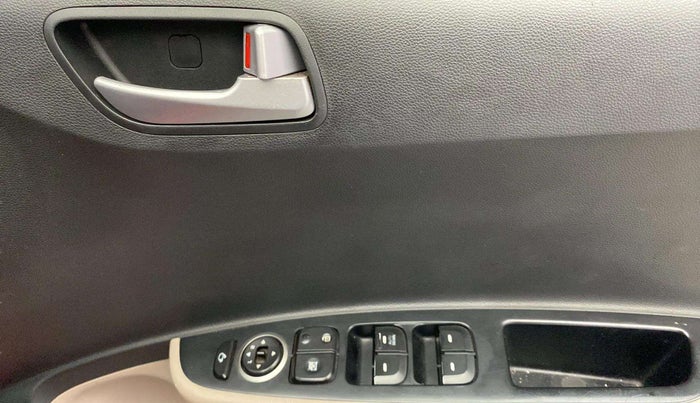 2018 Hyundai Grand i10 SPORTZ 1.2 KAPPA VTVT, Petrol, Manual, 72,388 km, Driver Side Door Panels Control