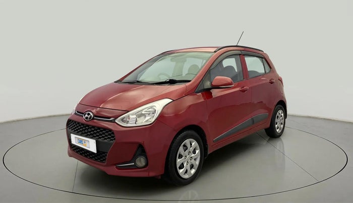 2018 Hyundai Grand i10 SPORTZ 1.2 KAPPA VTVT, Petrol, Manual, 72,388 km, Left Front Diagonal
