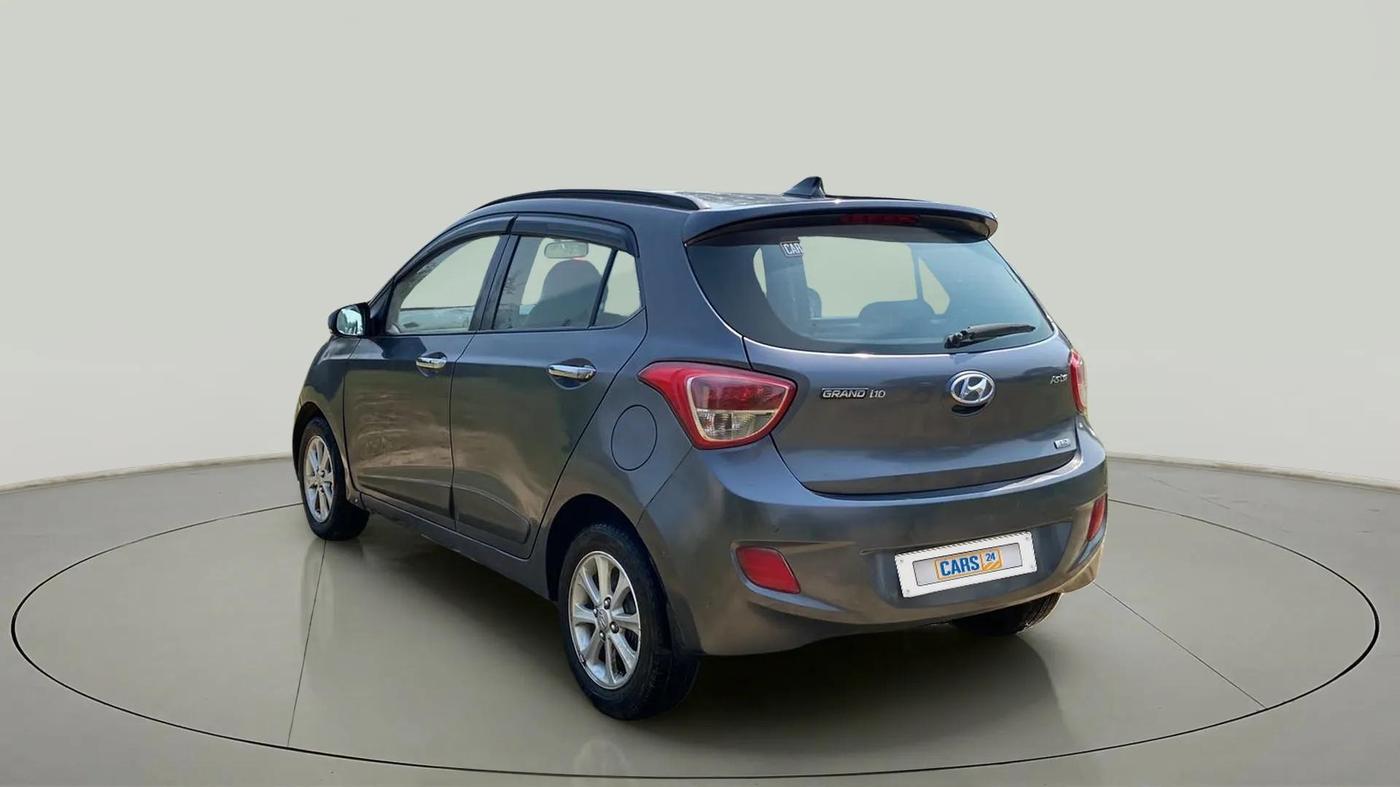 2015 Hyundai Grand i10 ASTA 1.2 KAPPA VTVT, Petrol, Manual, 64,124 km, Left Back Diagonal