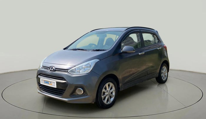 2015 Hyundai Grand i10 ASTA 1.2 KAPPA VTVT, Petrol, Manual, 64,124 km, Left Front Diagonal