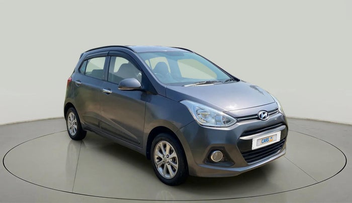 2015 Hyundai Grand i10 ASTA 1.2 KAPPA VTVT, Petrol, Manual, 64,124 km, Right Front Diagonal
