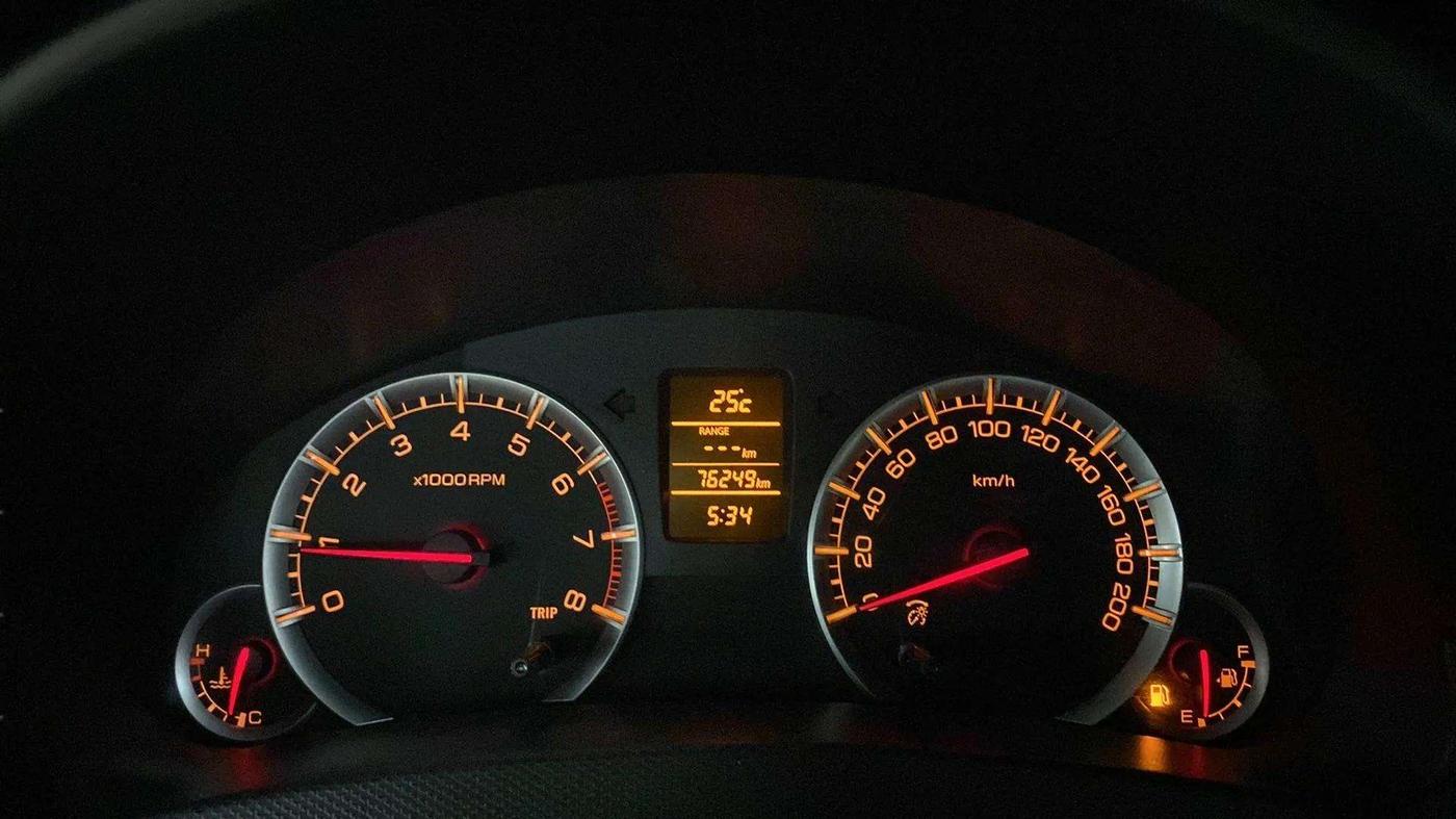 2015 Maruti Swift Dzire ZXI, Petrol, Manual, 76,281 km, Odometer Image