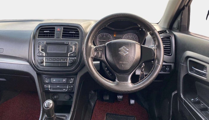 2019 Maruti Vitara Brezza ZDI, Diesel, Manual, 60,398 km, Steering Wheel Close Up