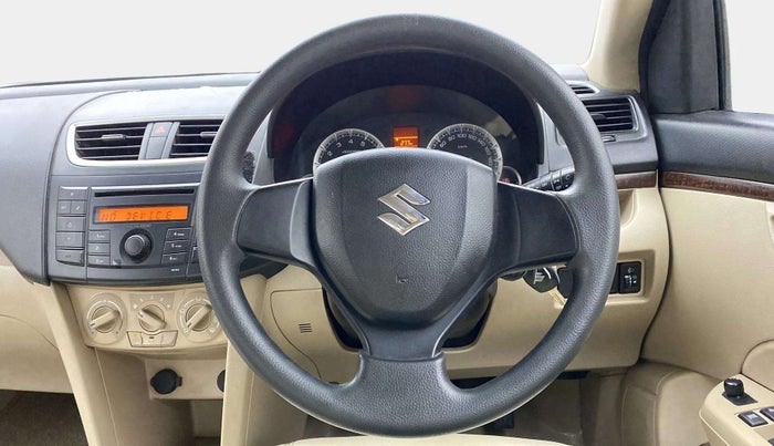 2013 Maruti Swift Dzire VXI, Petrol, Manual, 78,036 km, Steering Wheel Close Up
