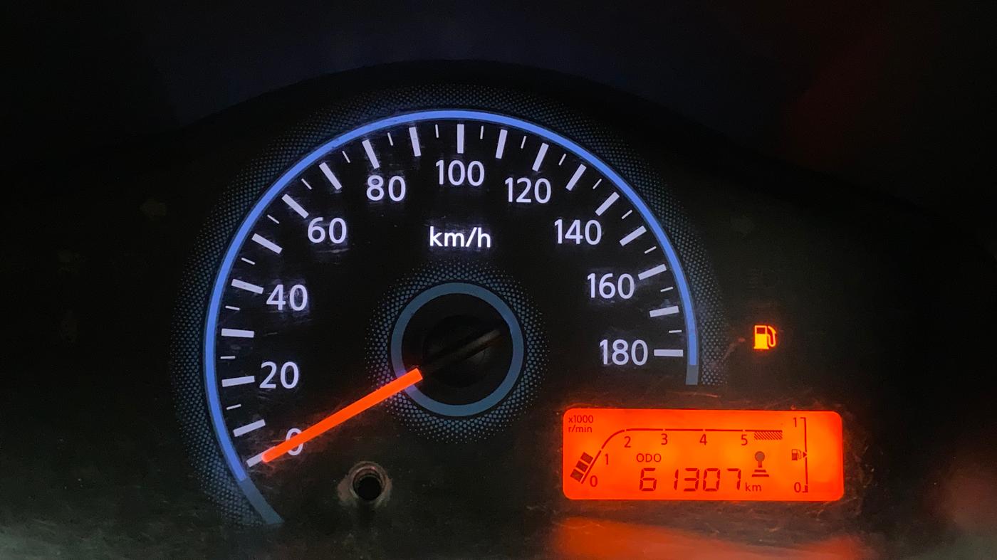 2019 Datsun Redi Go S 1.0, Petrol, Manual, 61,440 km, Odometer Image
