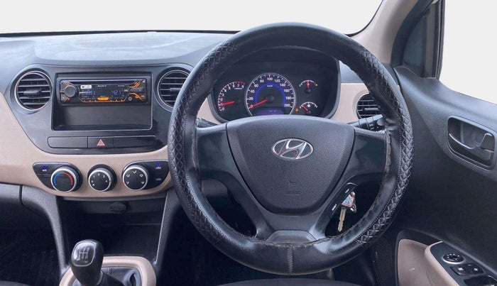 2017 Hyundai Grand i10 MAGNA 1.2 KAPPA VTVT, Petrol, Manual, 60,489 km, Steering Wheel Close Up