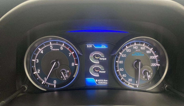 2020 Maruti XL6 ZETA MT, Petrol, Manual, 52,906 km, Odometer Image