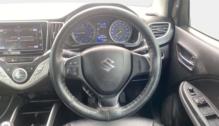 2017 Maruti Baleno ALPHA PETROL 1.2, Petrol, Manual, 19,222 km, Steering Wheel Close Up