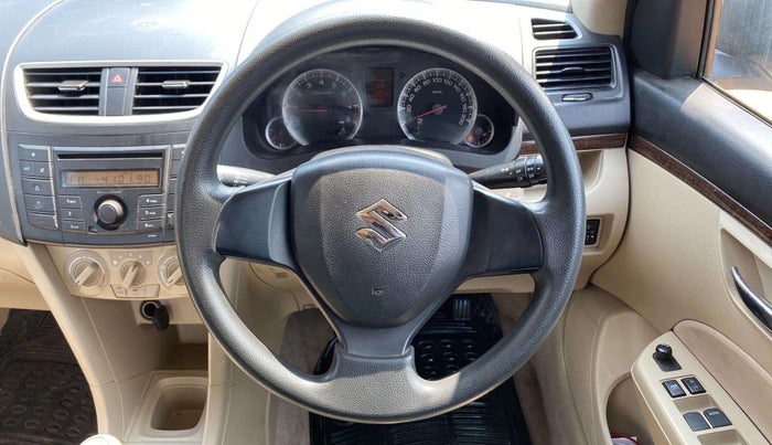 2014 Maruti Swift Dzire VXI, Petrol, Manual, 71,005 km, Steering Wheel Close Up