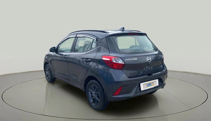 2022 Hyundai GRAND I10 NIOS SPORTZ AMT 1.2 KAPPA VTVT, Petrol, Automatic, 30,035 km, Left Back Diagonal