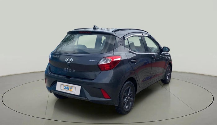 2022 Hyundai GRAND I10 NIOS SPORTZ AMT 1.2 KAPPA VTVT, Petrol, Automatic, 30,035 km, Right Back Diagonal