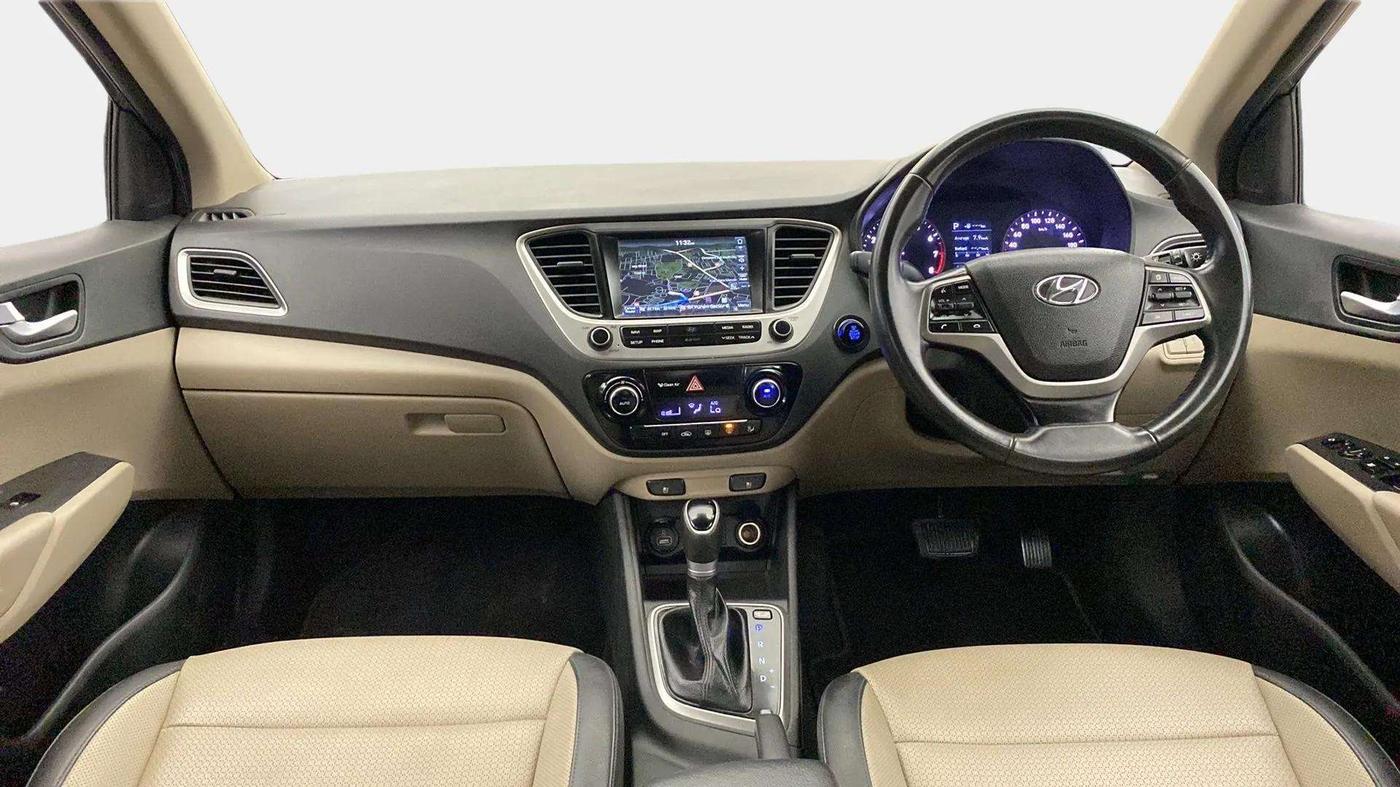 2018 Hyundai Verna 1.6 VTVT SX (O) AT, Petrol, Automatic, 49,558 km, Dashboard