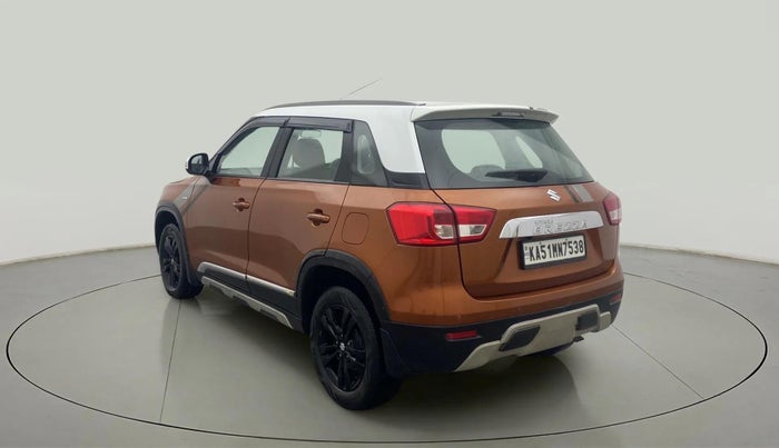 2019 Maruti Vitara Brezza ZDI PLUS AT DUAL TONE, Diesel, Automatic, 64,373 km, Left Back Diagonal