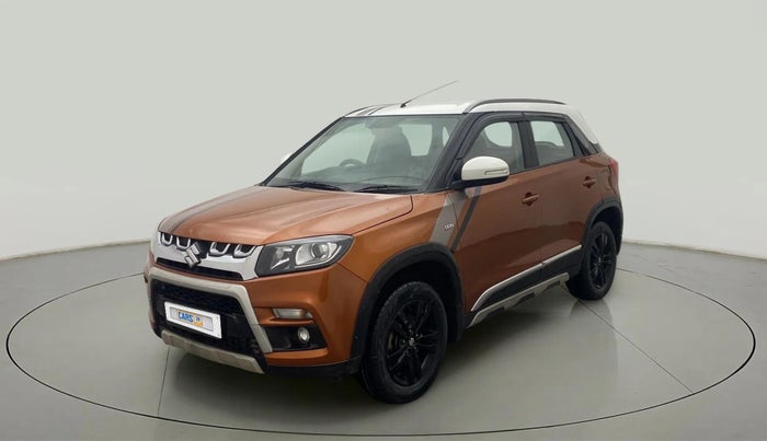 2019 Maruti Vitara Brezza ZDI PLUS AT DUAL TONE, Diesel, Automatic, 64,373 km, Left Front Diagonal