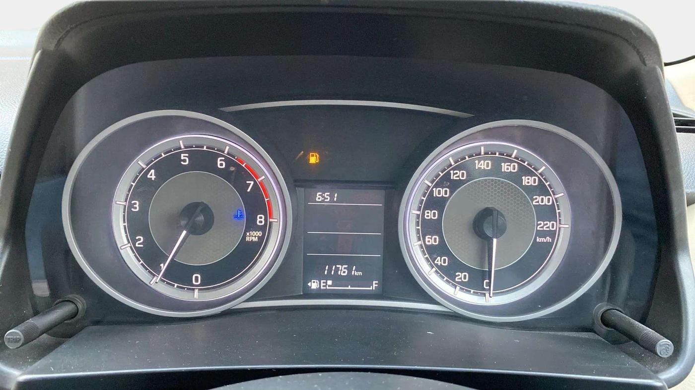 2018 Maruti Dzire VXI, Petrol, Manual, 11,763 km, Odometer Image