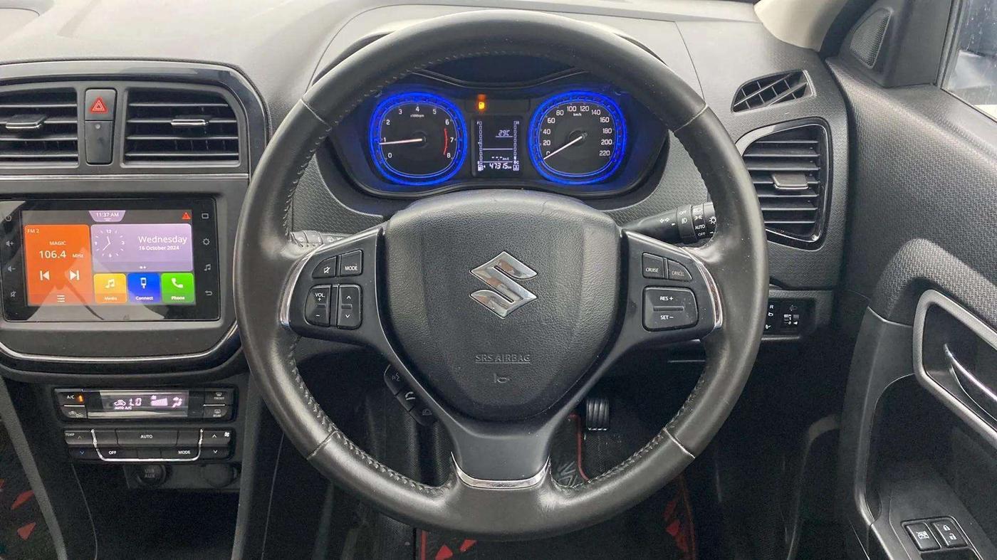 2020 Maruti Vitara Brezza ZXI PLUS, Petrol, Manual, 47,290 km, Steering Wheel Close Up