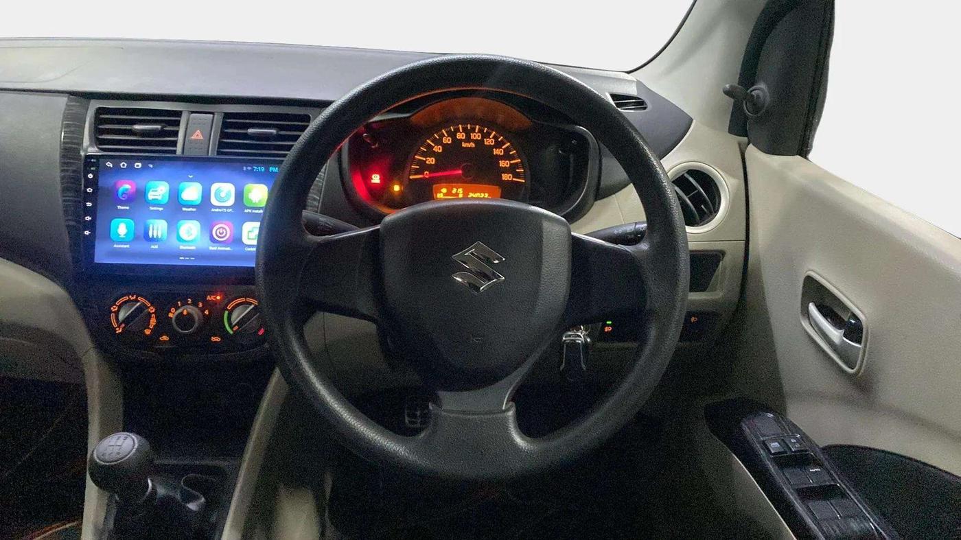 2014 Maruti Celerio VXI, Petrol, Manual, 23,988 km, Steering Wheel Close Up